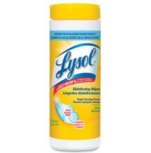 Lysol Citrus 80 Disinfecting Wipes - Click Image to Close